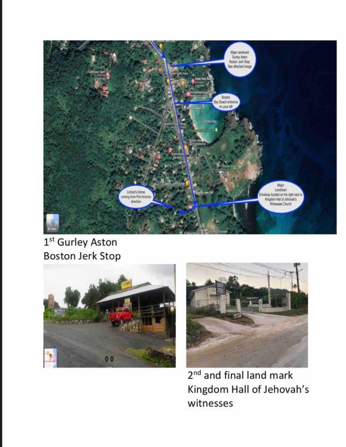 ポート・アントニオ Boston Bay, Portland Cozy Cornerヴィラ エクステリア 写真